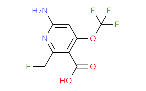 AM218860 | 1804028-49-6 | 6-Amino-2-(fluoromethyl)-4-(trifluoromethoxy)pyridine-3-carboxylic acid