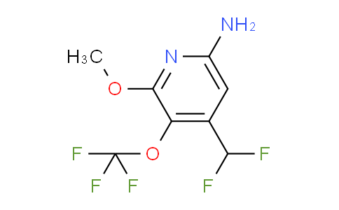 AM218889 | 1804017-51-3 | 6-Amino-4-(difluoromethyl)-2-methoxy-3-(trifluoromethoxy)pyridine