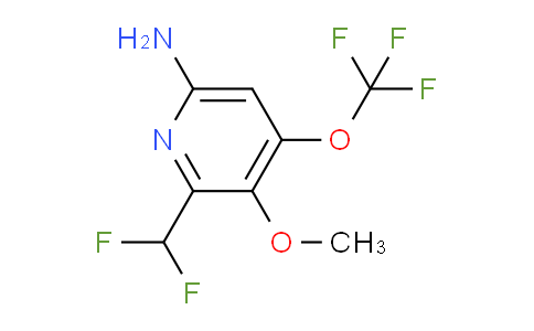 AM218896 | 1804428-17-8 | 6-Amino-2-(difluoromethyl)-3-methoxy-4-(trifluoromethoxy)pyridine