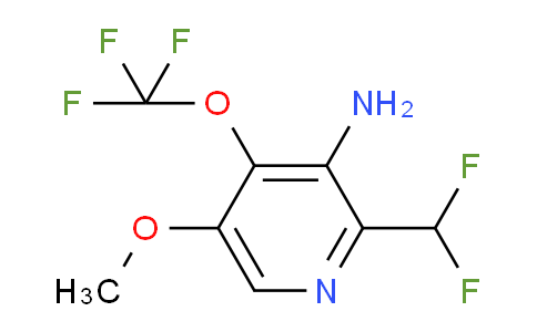 AM218898 | 1803705-39-6 | 3-Amino-2-(difluoromethyl)-5-methoxy-4-(trifluoromethoxy)pyridine