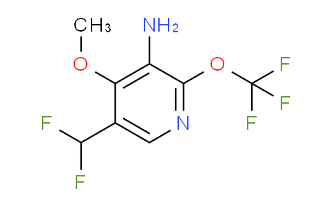 AM218900 | 1804017-67-1 | 3-Amino-5-(difluoromethyl)-4-methoxy-2-(trifluoromethoxy)pyridine