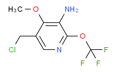 AM218906 | 1804383-91-2 | 3-Amino-5-(chloromethyl)-4-methoxy-2-(trifluoromethoxy)pyridine