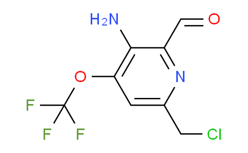 AM218907 | 1803633-06-8 | 3-Amino-6-(chloromethyl)-4-(trifluoromethoxy)pyridine-2-carboxaldehyde