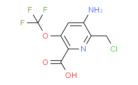 AM218913 | 1804535-57-6 | 3-Amino-2-(chloromethyl)-5-(trifluoromethoxy)pyridine-6-carboxylic acid