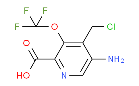 AM218915 | 1803945-83-6 | 5-Amino-4-(chloromethyl)-3-(trifluoromethoxy)pyridine-2-carboxylic acid