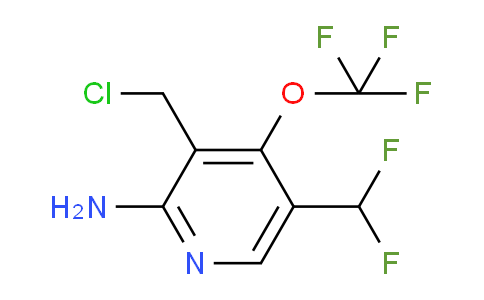 AM218916 | 1804540-73-5 | 2-Amino-3-(chloromethyl)-5-(difluoromethyl)-4-(trifluoromethoxy)pyridine