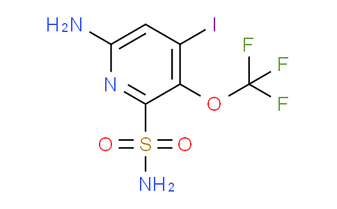 6-Amino-4-iodo-3-(trifluoromethoxy)pyridine-2-sulfonamide