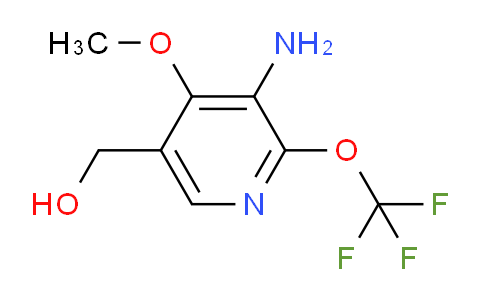 3-Amino-4-methoxy-2-(trifluoromethoxy)pyridine-5-methanol