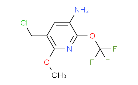 AM218958 | 1803705-12-5 | 3-Amino-5-(chloromethyl)-6-methoxy-2-(trifluoromethoxy)pyridine