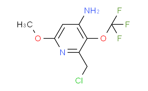 AM218960 | 1804017-66-0 | 4-Amino-2-(chloromethyl)-6-methoxy-3-(trifluoromethoxy)pyridine