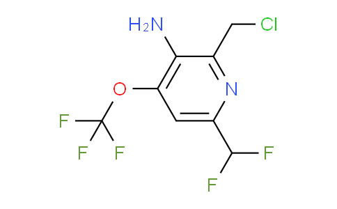 AM218965 | 1804541-20-5 | 3-Amino-2-(chloromethyl)-6-(difluoromethyl)-4-(trifluoromethoxy)pyridine
