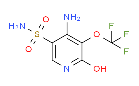 4-Amino-2-hydroxy-3-(trifluoromethoxy)pyridine-5-sulfonamide