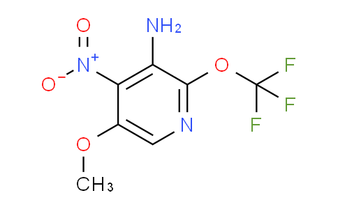 3-Amino-5-methoxy-4-nitro-2-(trifluoromethoxy)pyridine