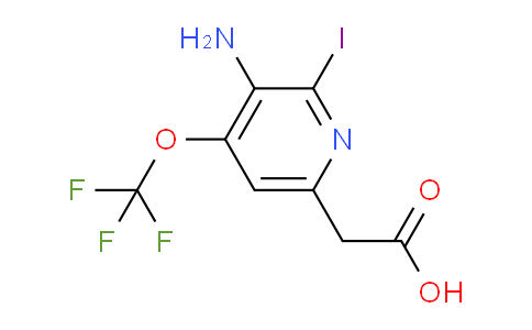 AM218992 | 1804029-18-2 | 3-Amino-2-iodo-4-(trifluoromethoxy)pyridine-6-acetic acid