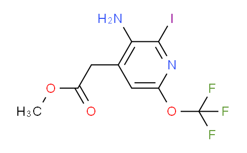 AM21903 | 1803978-40-6 | Methyl 3-amino-2-iodo-6-(trifluoromethoxy)pyridine-4-acetate