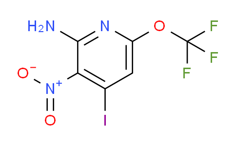 2-Amino-4-iodo-3-nitro-6-(trifluoromethoxy)pyridine