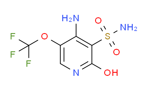 4-Amino-2-hydroxy-5-(trifluoromethoxy)pyridine-3-sulfonamide