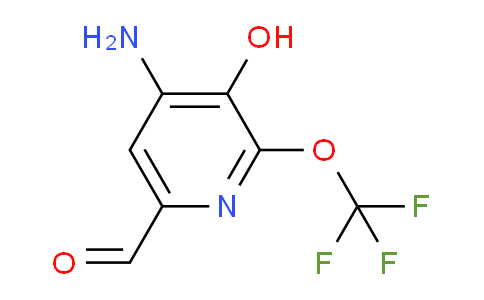 4-Amino-3-hydroxy-2-(trifluoromethoxy)pyridine-6-carboxaldehyde