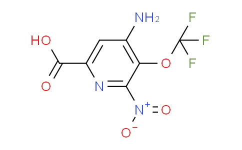 4-Amino-2-nitro-3-(trifluoromethoxy)pyridine-6-carboxylic acid