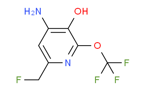 4-Amino-6-(fluoromethyl)-3-hydroxy-2-(trifluoromethoxy)pyridine