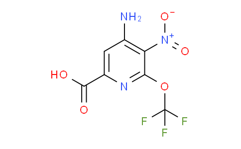 4-Amino-3-nitro-2-(trifluoromethoxy)pyridine-6-carboxylic acid