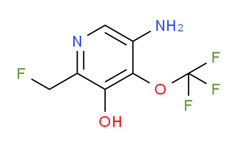 5-Amino-2-(fluoromethyl)-3-hydroxy-4-(trifluoromethoxy)pyridine