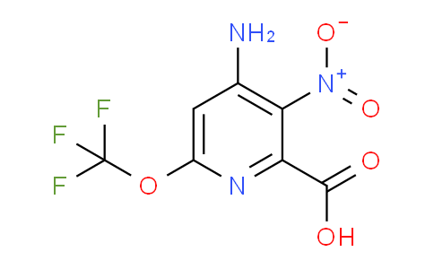 4-Amino-3-nitro-6-(trifluoromethoxy)pyridine-2-carboxylic acid