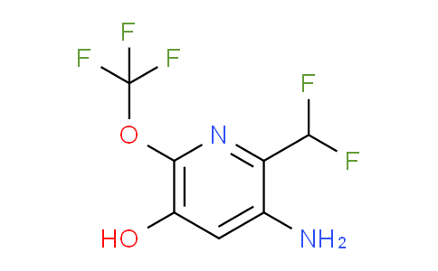 AM219076 | 1804533-38-7 | 3-Amino-2-(difluoromethyl)-5-hydroxy-6-(trifluoromethoxy)pyridine