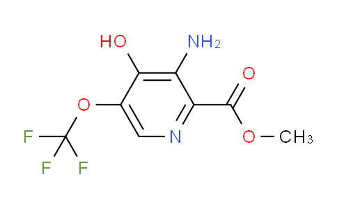 Methyl 3-amino-4-hydroxy-5-(trifluoromethoxy)pyridine-2-carboxylate