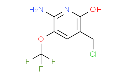 2-Amino-5-(chloromethyl)-6-hydroxy-3-(trifluoromethoxy)pyridine