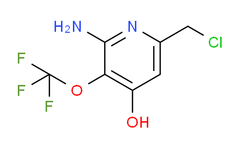 2-Amino-6-(chloromethyl)-4-hydroxy-3-(trifluoromethoxy)pyridine