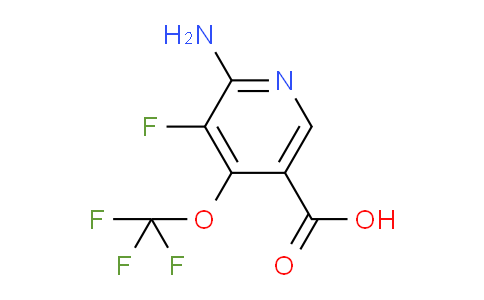 2-Amino-3-fluoro-4-(trifluoromethoxy)pyridine-5-carboxylic acid