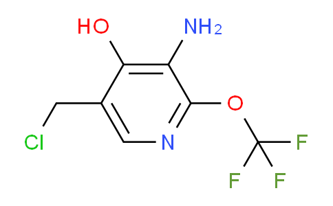 3-Amino-5-(chloromethyl)-4-hydroxy-2-(trifluoromethoxy)pyridine