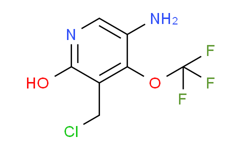 5-Amino-3-(chloromethyl)-2-hydroxy-4-(trifluoromethoxy)pyridine