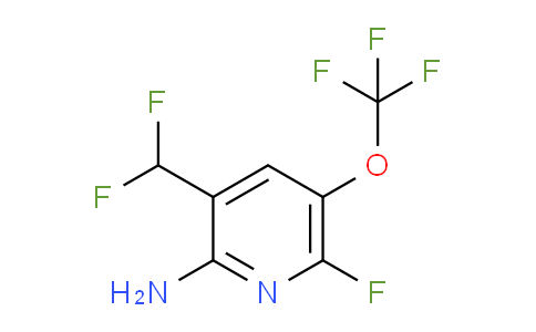 AM219187 | 1803674-93-2 | 2-Amino-3-(difluoromethyl)-6-fluoro-5-(trifluoromethoxy)pyridine