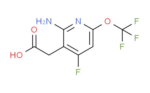2-Amino-4-fluoro-6-(trifluoromethoxy)pyridine-3-acetic acid