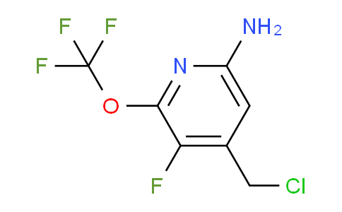 6-Amino-4-(chloromethyl)-3-fluoro-2-(trifluoromethoxy)pyridine