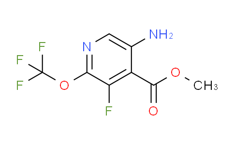 Methyl 5-amino-3-fluoro-2-(trifluoromethoxy)pyridine-4-carboxylate