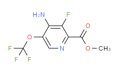 AM219206 | 1804569-84-3 | Methyl 4-amino-3-fluoro-5-(trifluoromethoxy)pyridine-2-carboxylate