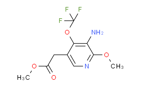 AM21921 | 1804387-64-1 | Methyl 3-amino-2-methoxy-4-(trifluoromethoxy)pyridine-5-acetate