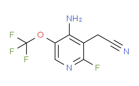 4-Amino-2-fluoro-5-(trifluoromethoxy)pyridine-3-acetonitrile