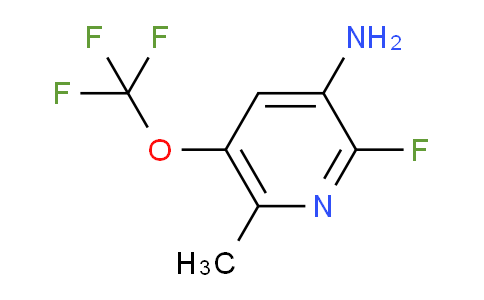 3-Amino-2-fluoro-6-methyl-5-(trifluoromethoxy)pyridine