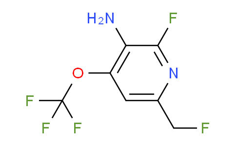 AM219233 | 1804519-58-1 | 3-Amino-2-fluoro-6-(fluoromethyl)-4-(trifluoromethoxy)pyridine