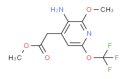 AM21927 | 1804426-59-2 | Methyl 3-amino-2-methoxy-6-(trifluoromethoxy)pyridine-4-acetate