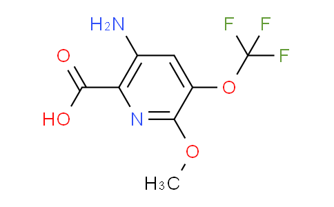 AM219280 | 1803460-96-9 | 5-Amino-2-methoxy-3-(trifluoromethoxy)pyridine-6-carboxylic acid