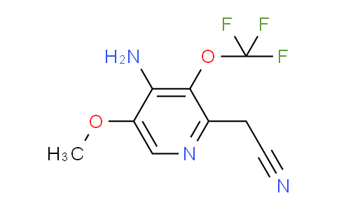 AM219289 | 1803643-40-4 | 4-Amino-5-methoxy-3-(trifluoromethoxy)pyridine-2-acetonitrile