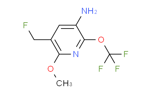 AM219294 | 1804384-85-7 | 3-Amino-5-(fluoromethyl)-6-methoxy-2-(trifluoromethoxy)pyridine