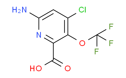 6-Amino-4-chloro-3-(trifluoromethoxy)pyridine-2-carboxylic acid