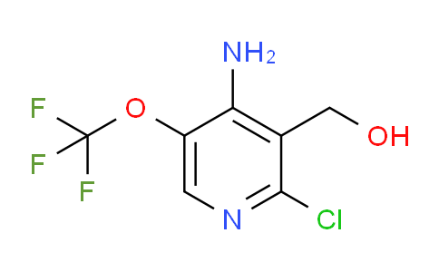 4-Amino-2-chloro-5-(trifluoromethoxy)pyridine-3-methanol
