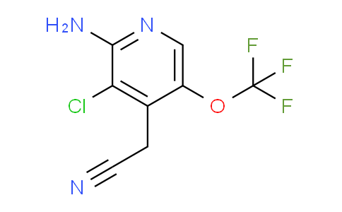 2-Amino-3-chloro-5-(trifluoromethoxy)pyridine-4-acetonitrile